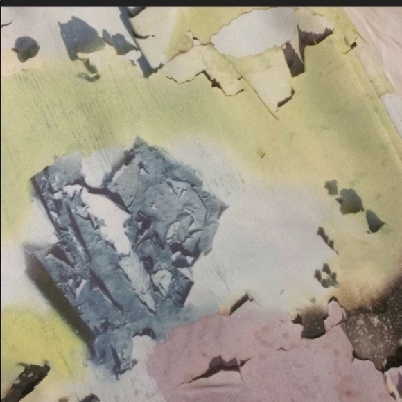 Zara W&B Pencil Skirt Geometric Print Medium - Picture 5 of 7